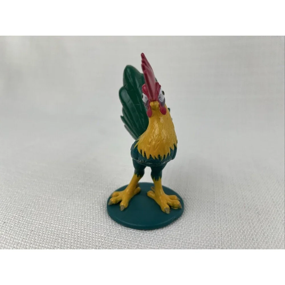 Disney Moana Hei Hei Rooster Chicken Plastic Figure Figurine Cake Topper‎ Toy